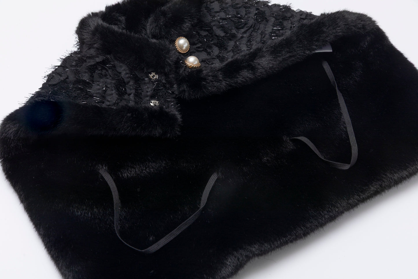 Sparkly Cape 【Black】