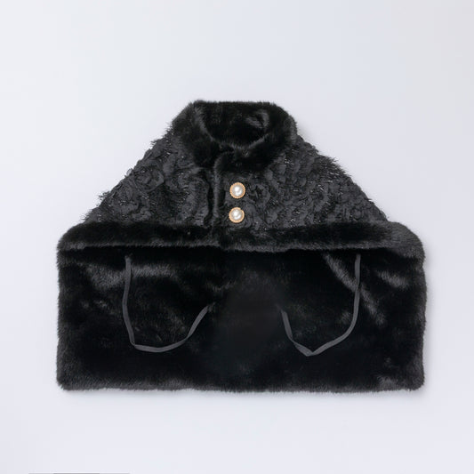 Sparkly Cape 【Black】