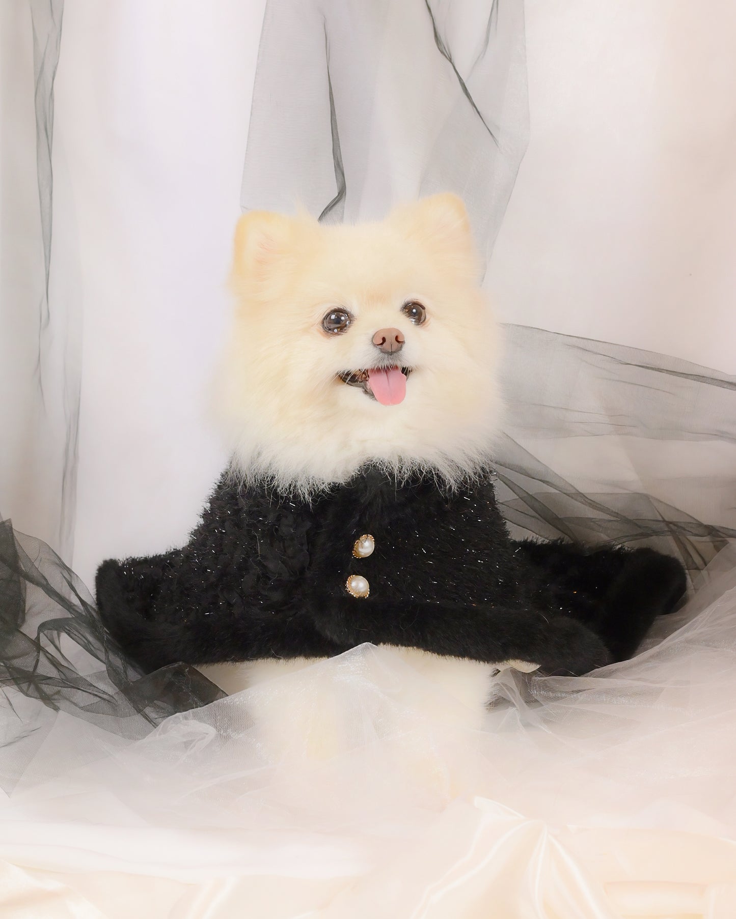 Sparkly Cape 【Black】