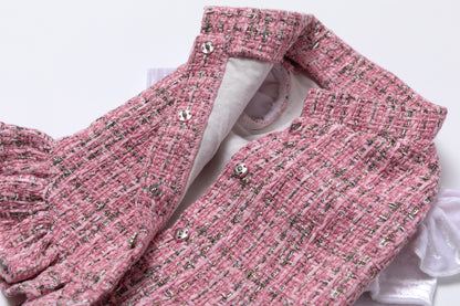 Tweed dress【Red】